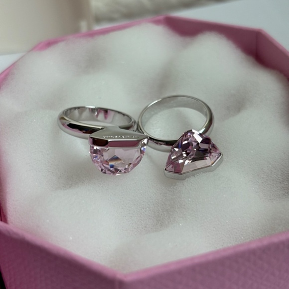 NWT Swarovski ring duo - Picture 11 of 15